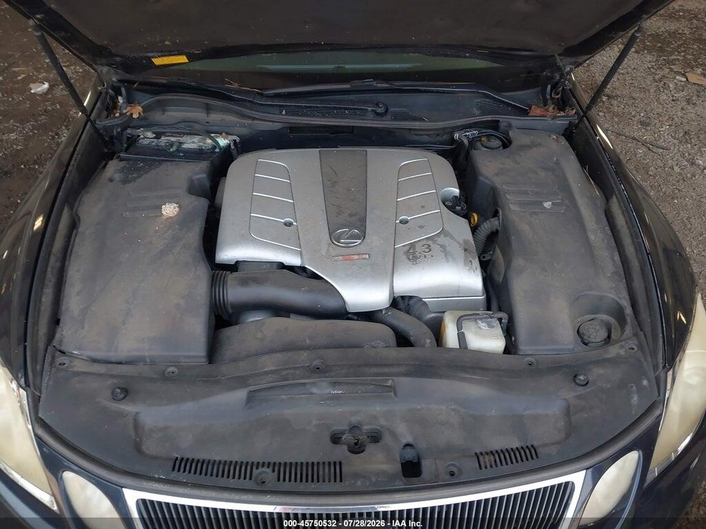JTHBN96S665006922 2006 LEXUS GS 430 photo no. 10