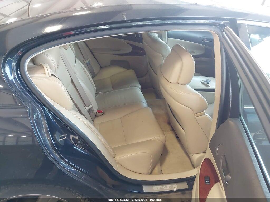 JTHBN96S665006922 2006 LEXUS GS 430 photo no. 8