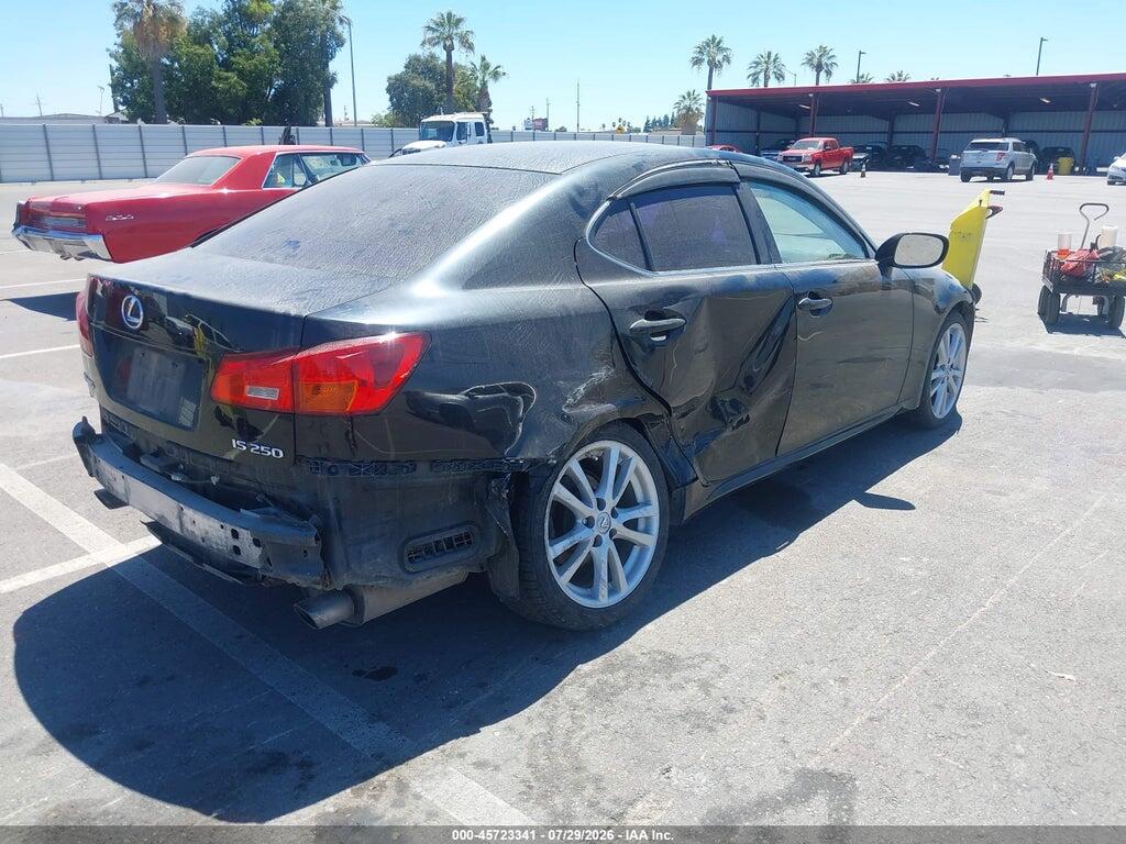 JTHBK262562012695 2006 LEXUS IS 250 photo no. 4
