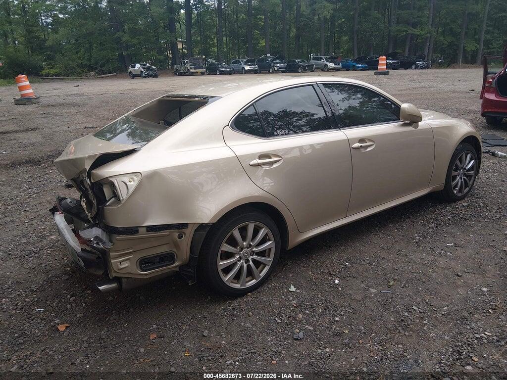 JTHCK262862003400 2006 LEXUS IS 250 photo no. 4