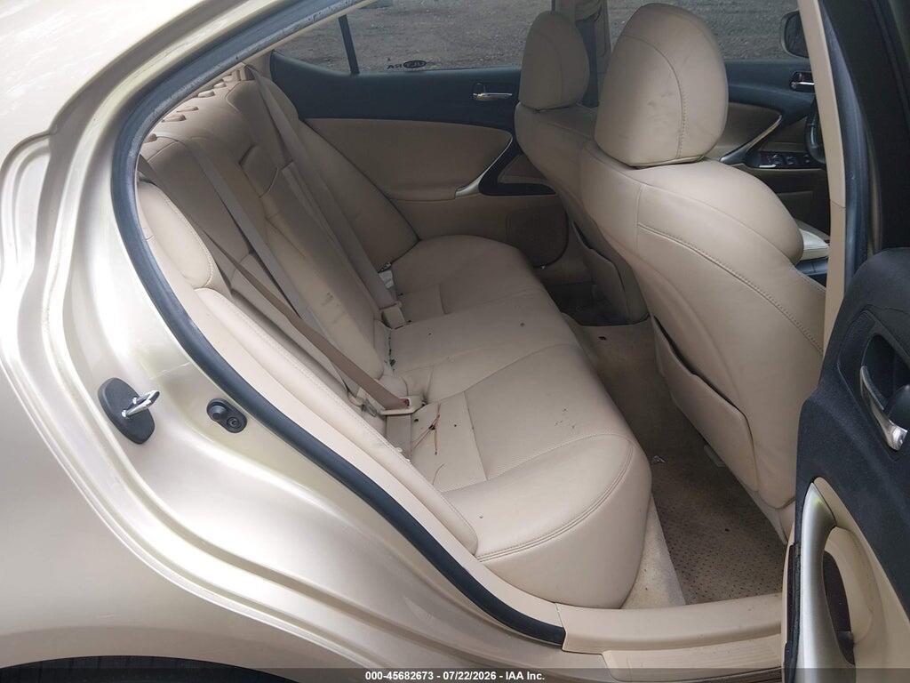 JTHCK262862003400 2006 LEXUS IS 250 photo no. 8