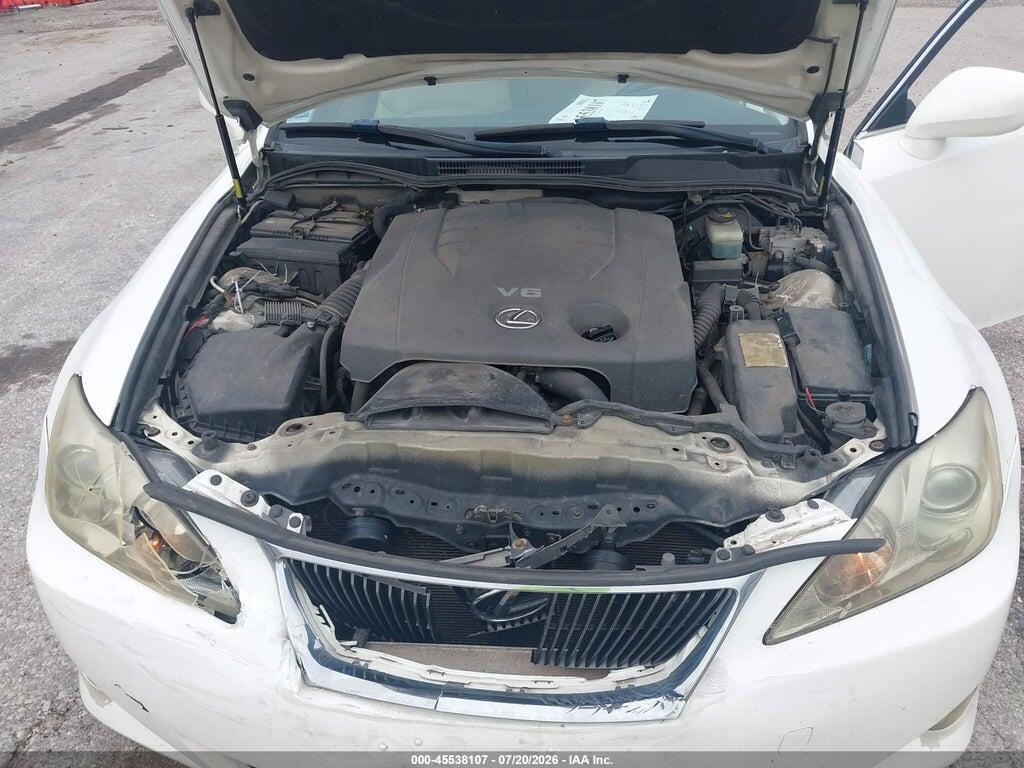 JTHBK262762018322 2006 LEXUS IS 250 photo no. 10