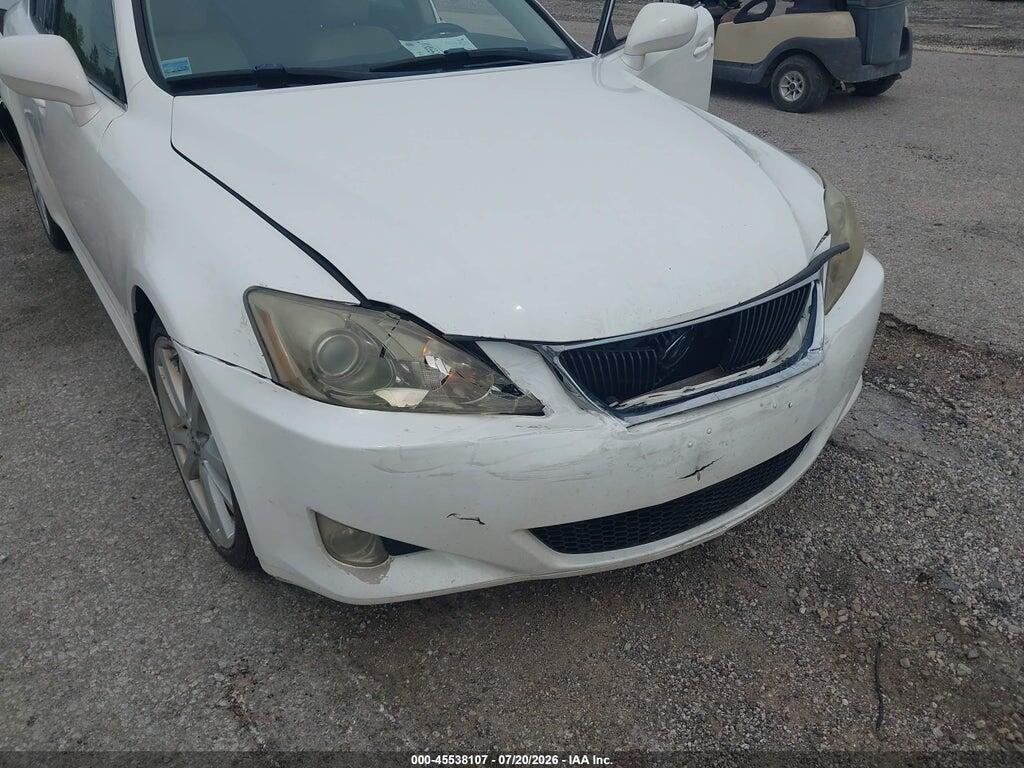 JTHBK262762018322 2006 LEXUS IS 250 photo no. 6