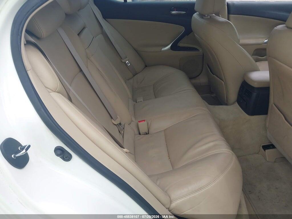 JTHBK262762018322 2006 LEXUS IS 250 photo no. 8