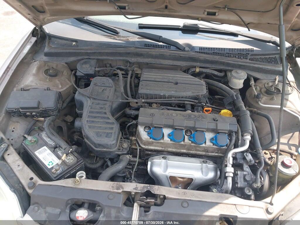 2HGES16552H533177 2002 HONDA CIVIC photo no. 10