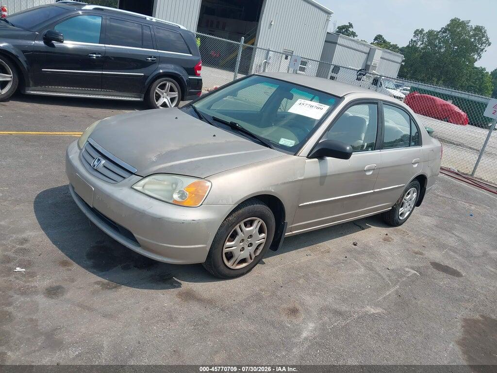 2HGES16552H533177 2002 HONDA CIVIC photo no. 2