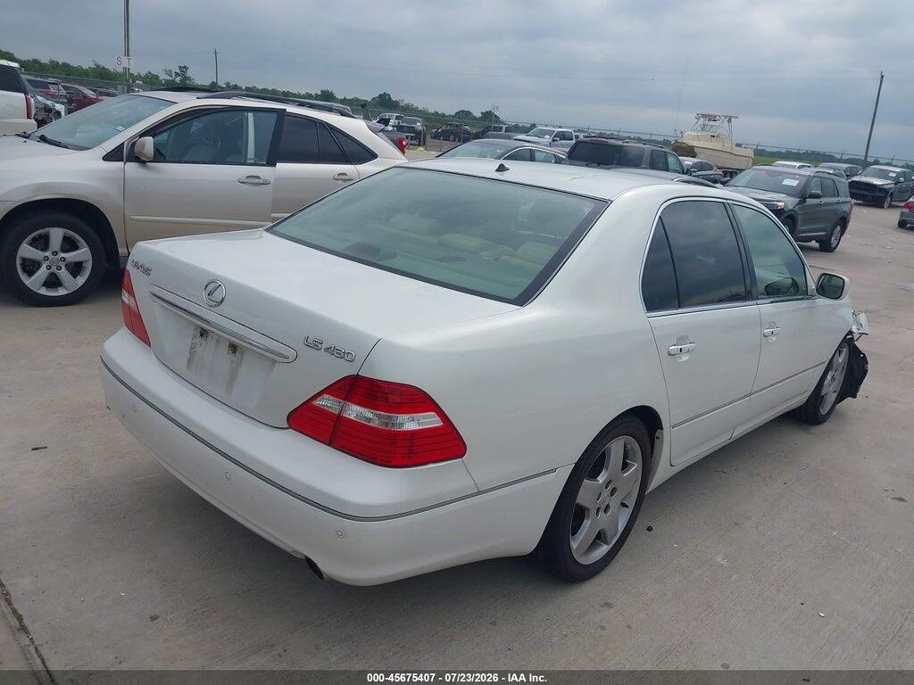 JTHBN36F865047164 2006 LEXUS LS 430 photo no. 4