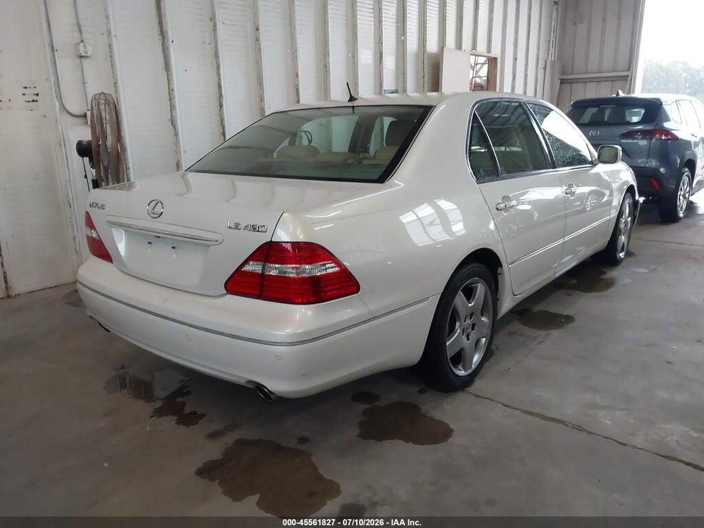 JTHBN36F165046096 2006 LEXUS LS 430 photo no. 4