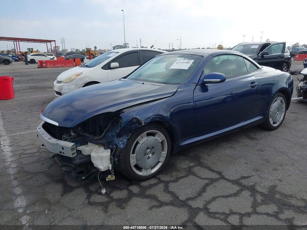 JTHFN48Y569003072 2006 LEXUS SC 430 photo no. 2
