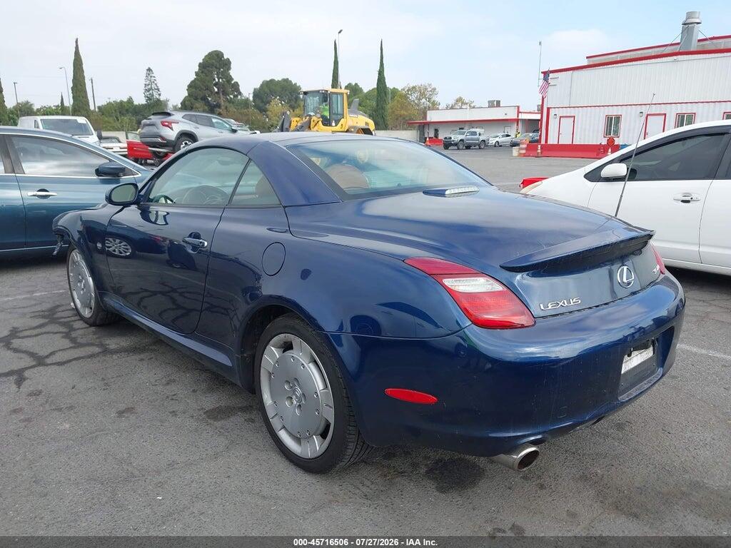 JTHFN48Y569003072 2006 LEXUS SC 430 photo no. 3