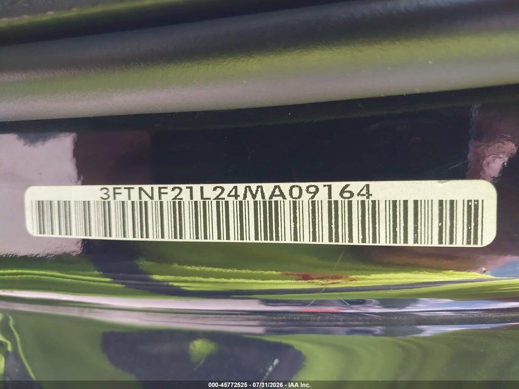 3FTNF21L24MA09164 2004 FORD F250 photo no. 9