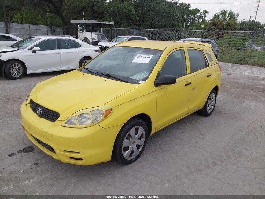 2T1KR32E24C201970 2004 TOYOTA COROLLA MATRIX photo no. 2