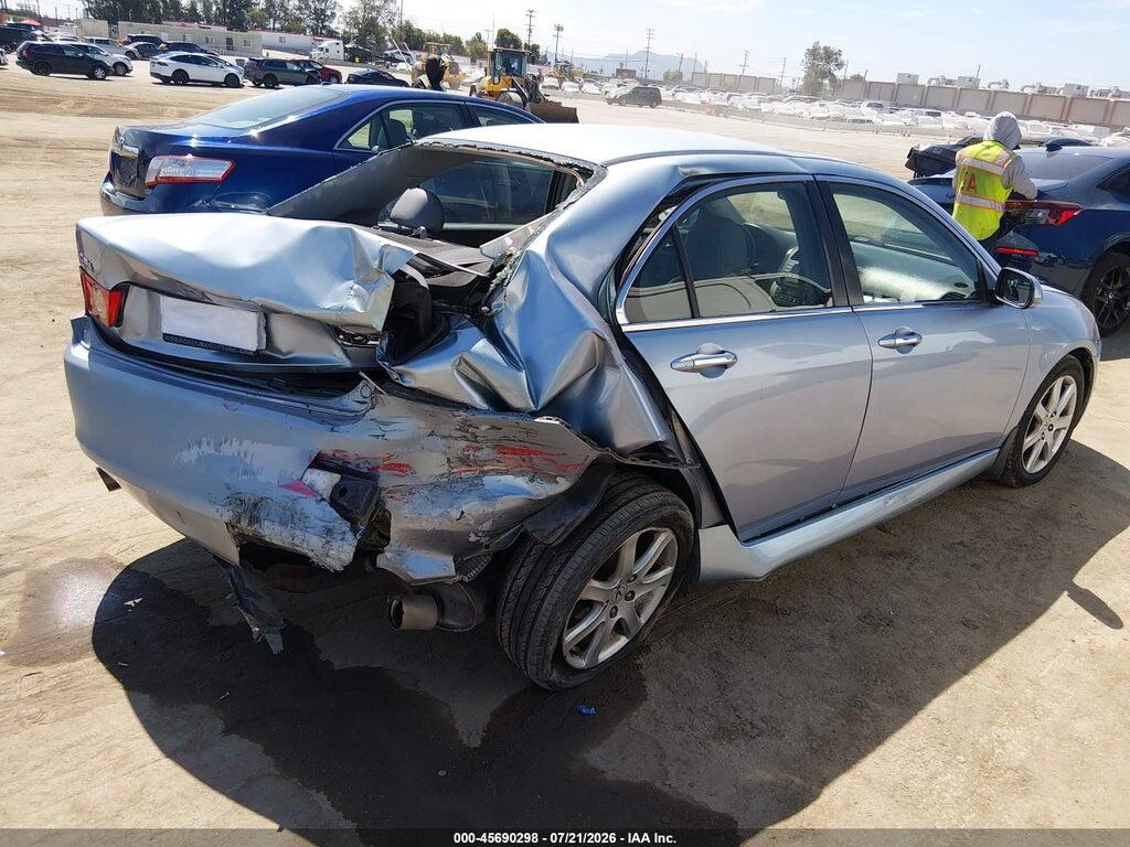 JH4CL96884C027231 2004 ACURA TSX photo no. 4