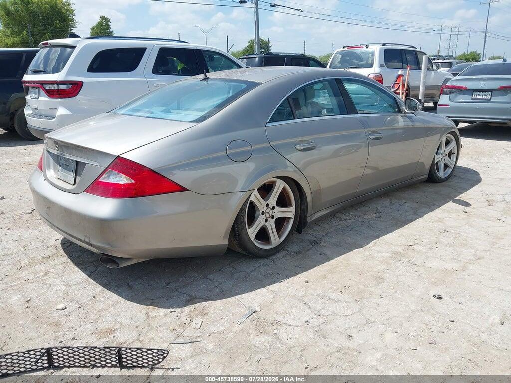 WDDDJ75X26A063493 2006 MERCEDES-BENZ CLS 500 photo no. 4