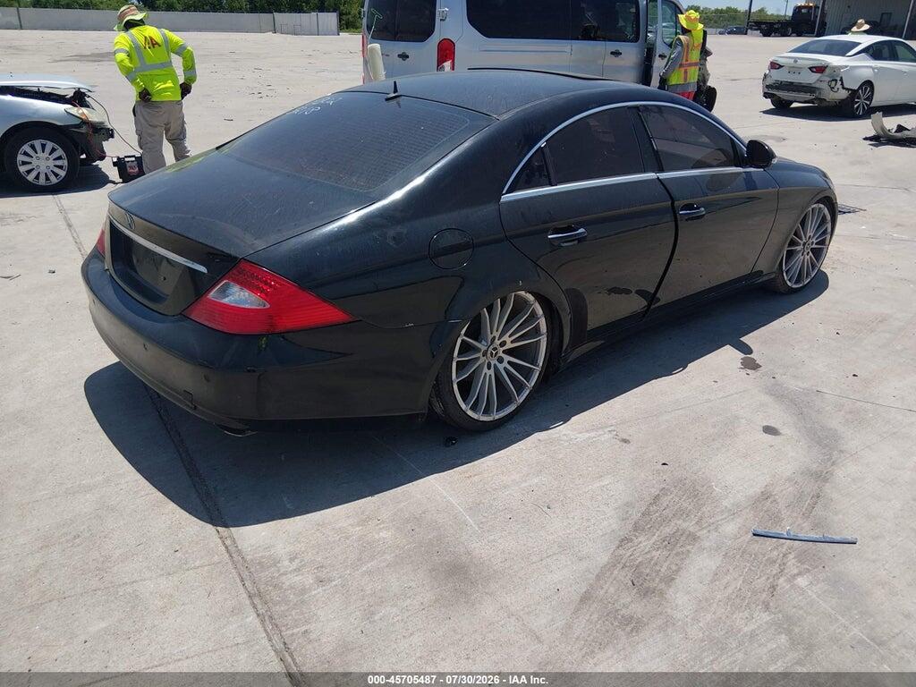 WDDDJ75X06A023218 2006 MERCEDES-BENZ CLS 500 photo no. 4