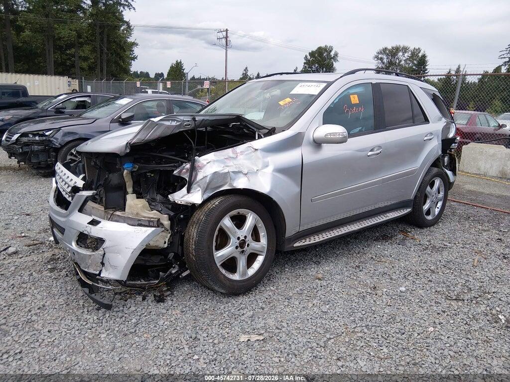 4JGBB75EX6A048734 2006 MERCEDES-BENZ ML 500 photo no. 2