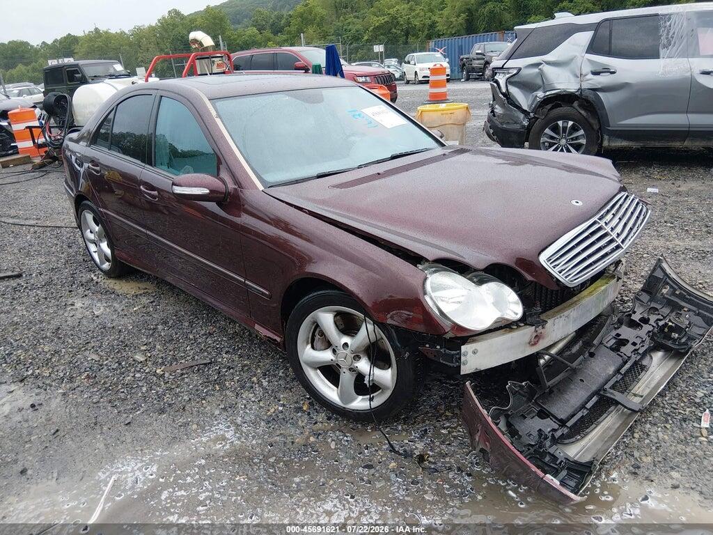 WDBRF52H86A877150 2006 MERCEDES-BENZ C 230 photo no. 1