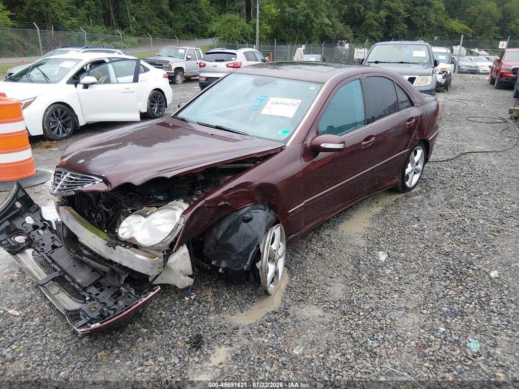 WDBRF52H86A877150 2006 MERCEDES-BENZ C 230 photo no. 2