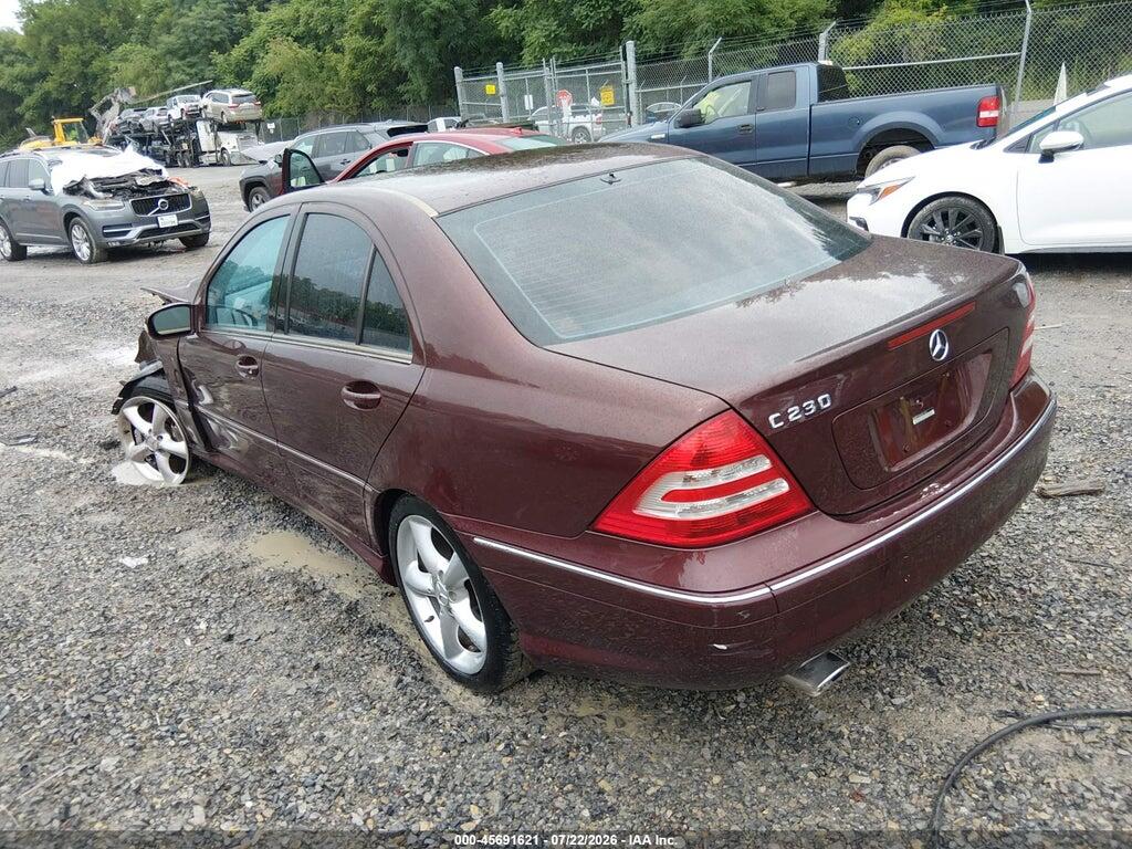 WDBRF52H86A877150 2006 MERCEDES-BENZ C 230 photo no. 3