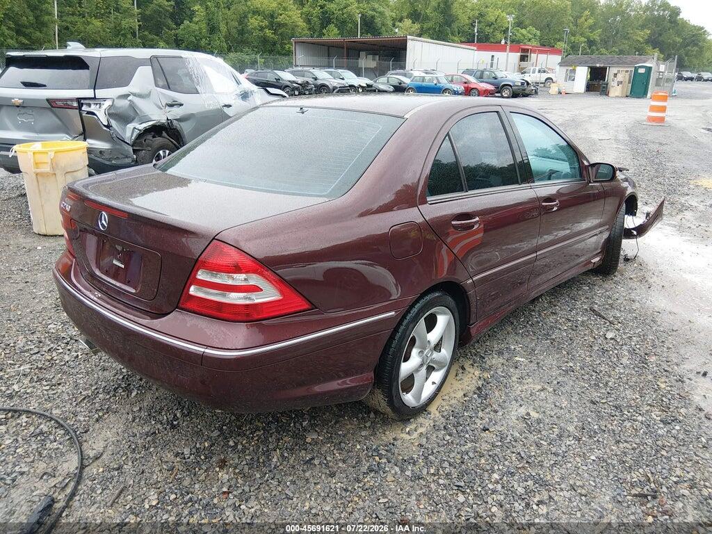 WDBRF52H86A877150 2006 MERCEDES-BENZ C 230 photo no. 4