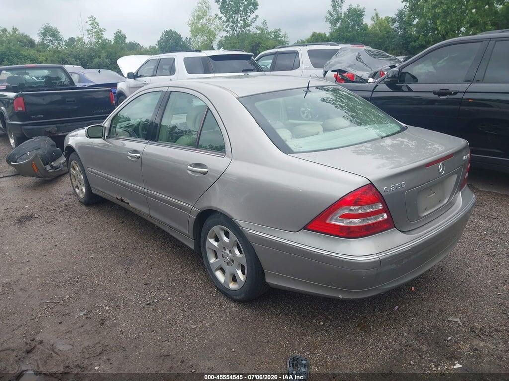WDBRF92H06F768188 2006 MERCEDES-BENZ C 280 photo no. 3
