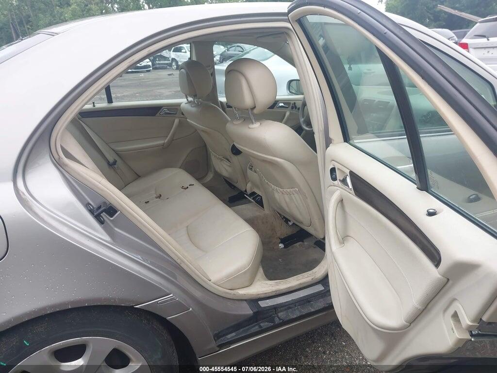 WDBRF92H06F768188 2006 MERCEDES-BENZ C 280 photo no. 8