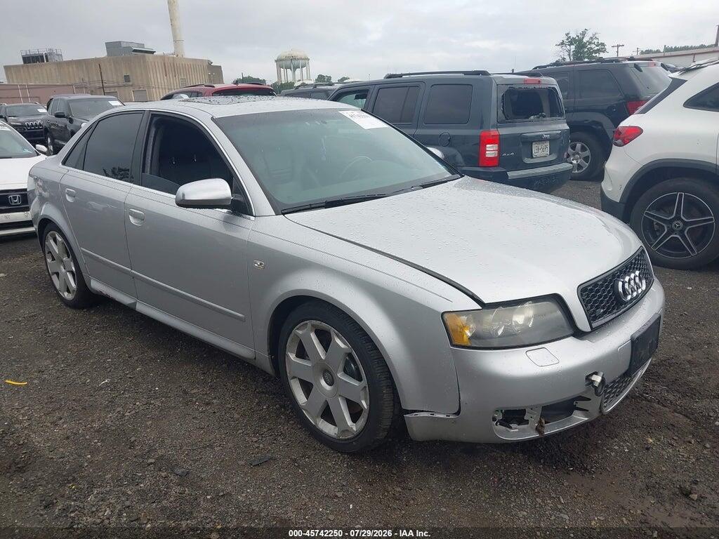 2004 AUDI S4 WAUPL68E44A290040