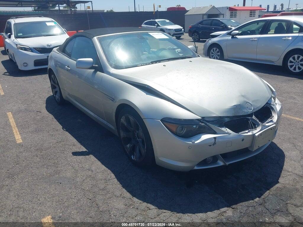 WBAEK73404B321034 2004 BMW 645CI photo no. 1