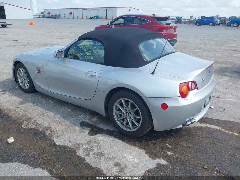 4USBT33504LS49115 2004 BMW Z4 photo no. 3