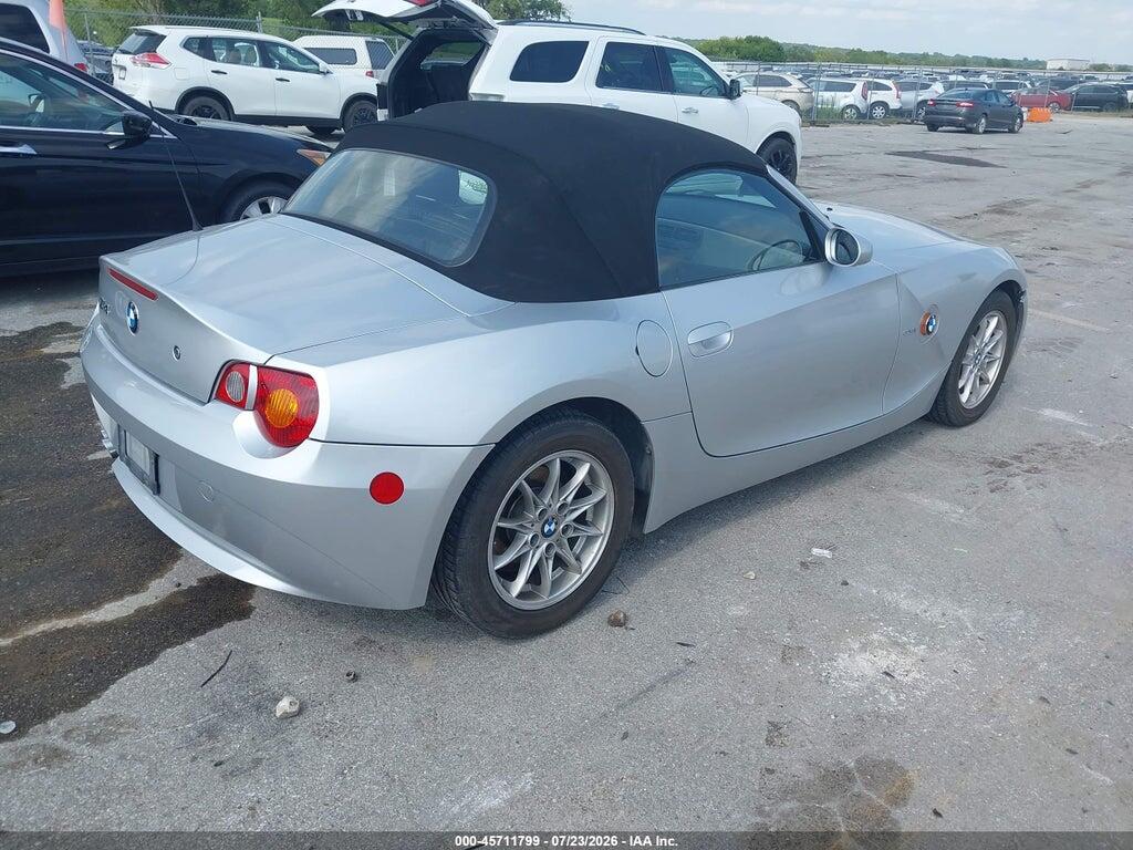 4USBT33504LS49115 2004 BMW Z4 photo no. 4