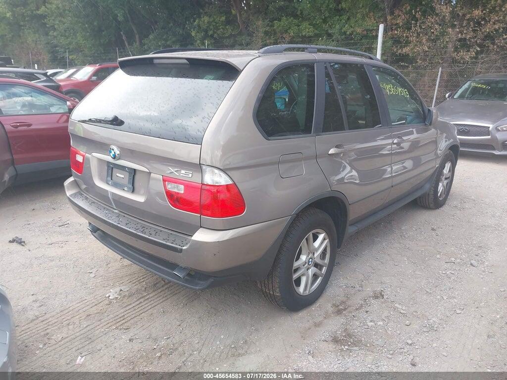 5UXFA13504LU28478 2004 BMW X5 photo no. 4