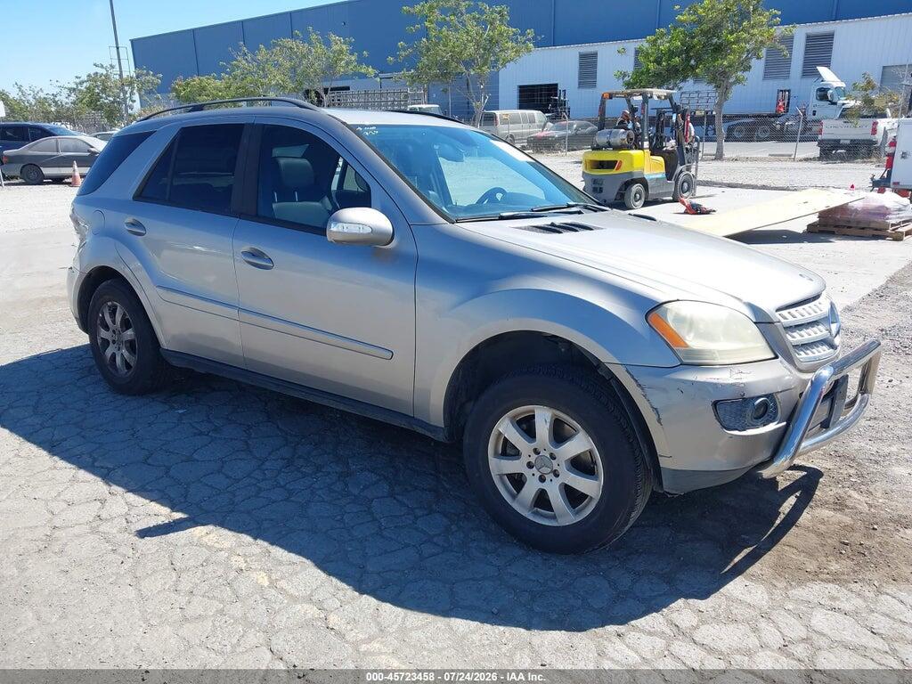 4JGBB86E16A016226 2006 MERCEDES-BENZ ML 350 photo no. 1