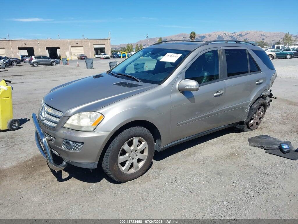 4JGBB86E16A016226 2006 MERCEDES-BENZ ML 350 photo no. 2
