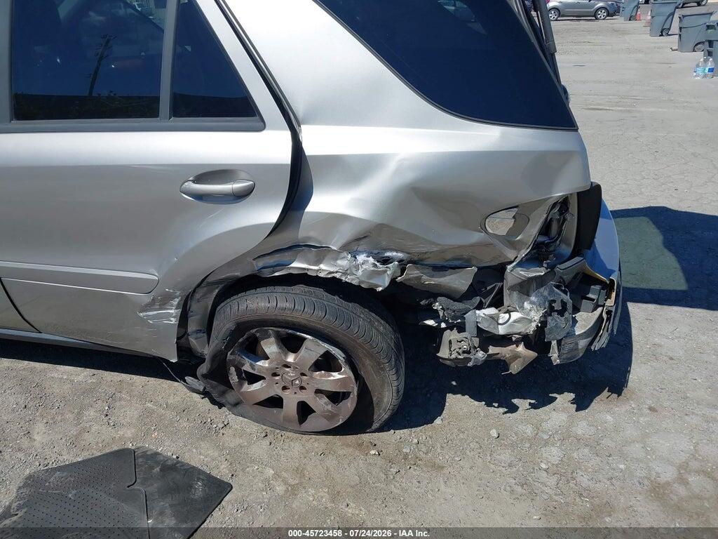 4JGBB86E16A016226 2006 MERCEDES-BENZ ML 350 photo no. 6