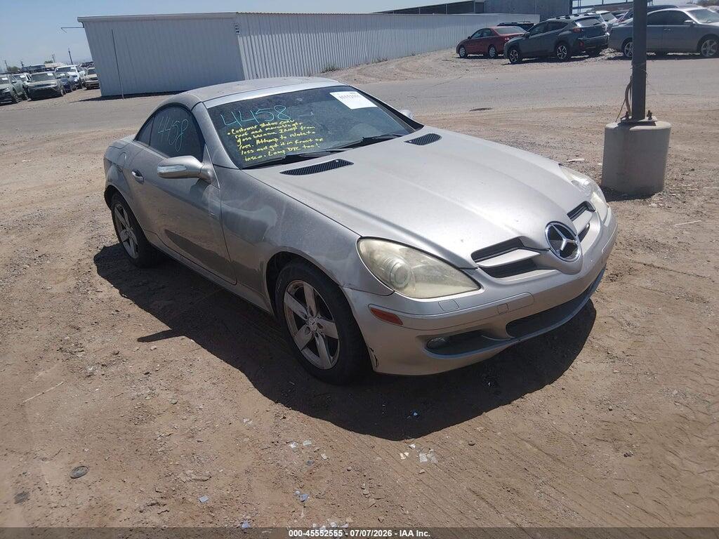 2006 MERCEDES-BENZ SLK 280 WDBWK54F06F076712