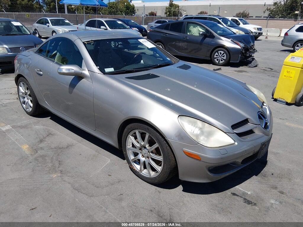 2006 MERCEDES-BENZ SLK 350 WDBWK56F16F105986