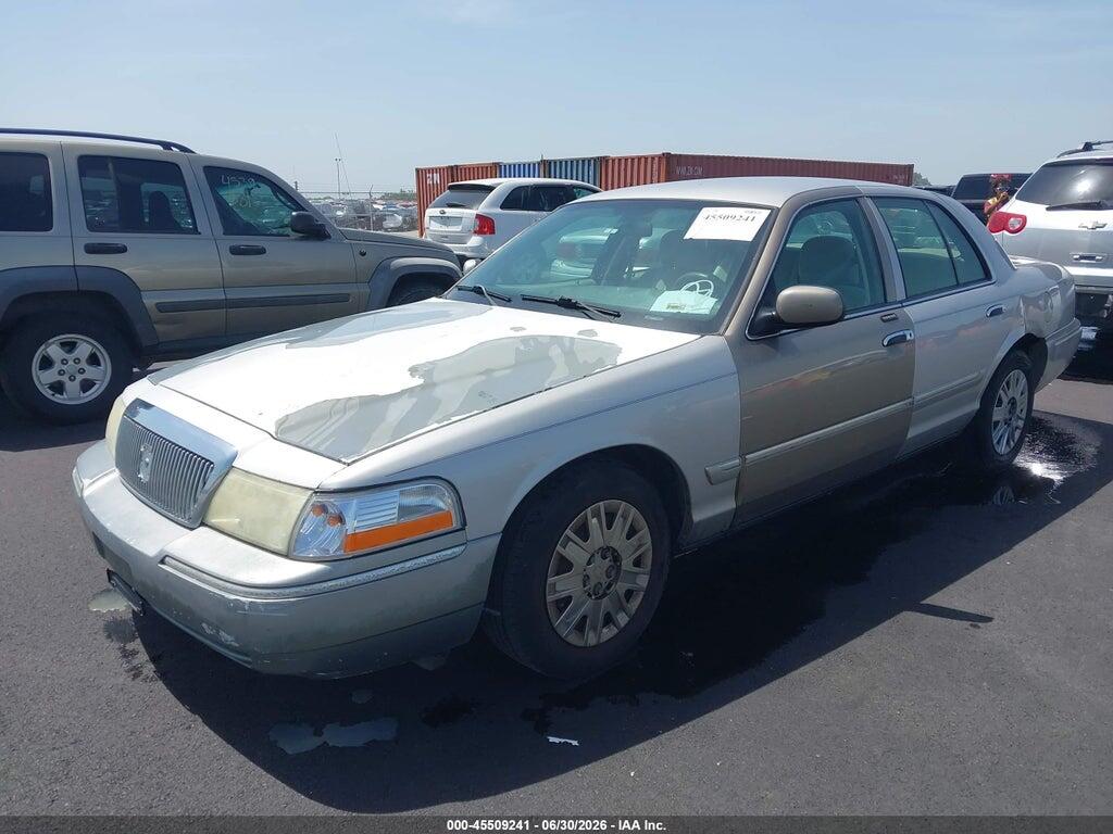 2MEFM74V66X645175 2006 MERCURY GRAND MARQUIS photo no. 2