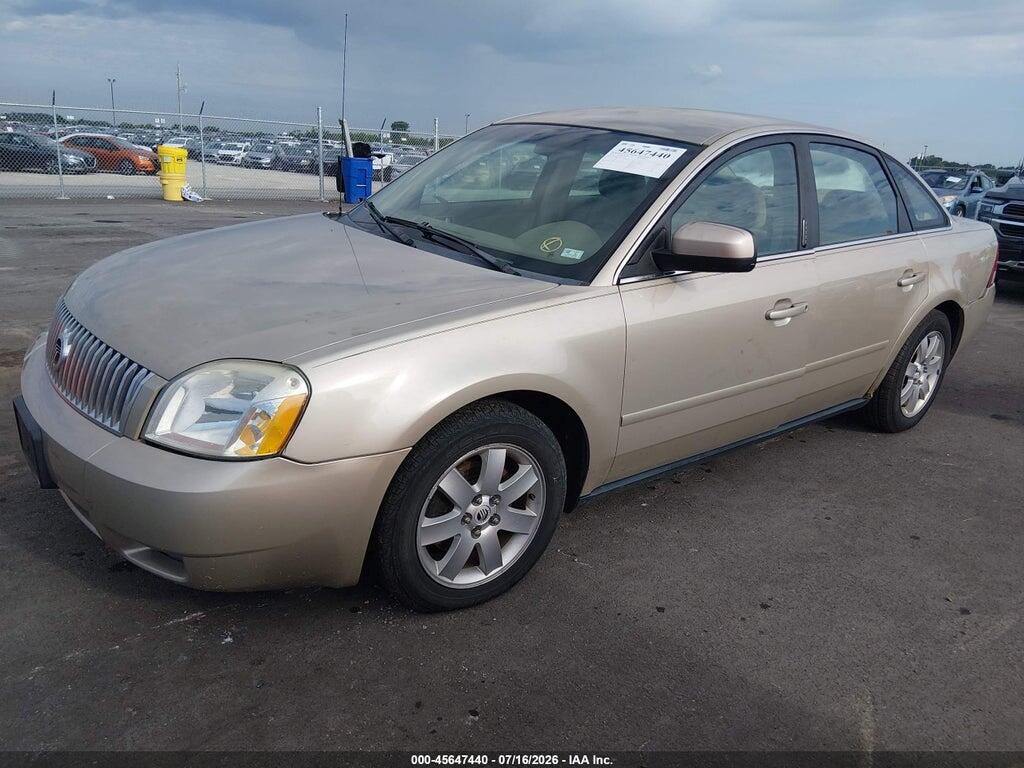 1MEFM40176G602164 2006 MERCURY MONTEGO photo no. 2