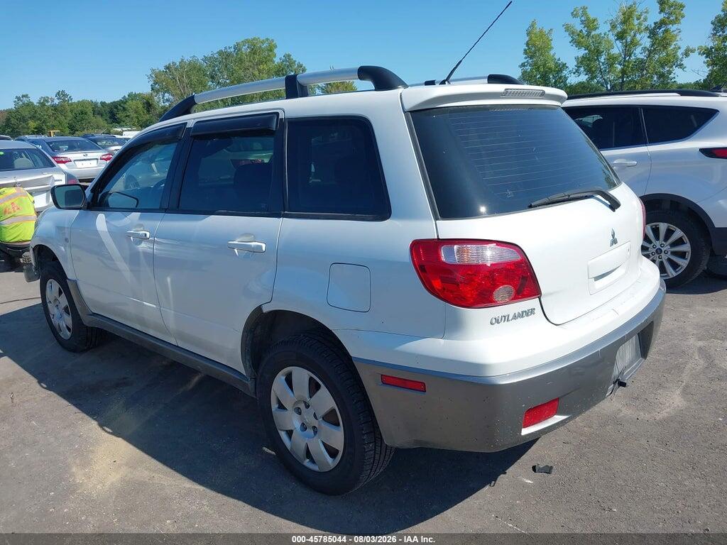 JA4LZ31F16U035696 2006 MITSUBISHI OUTLANDER photo no. 3