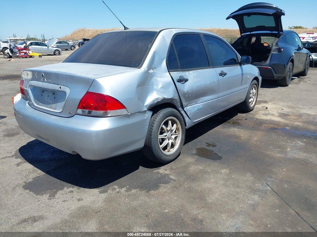 JA3AJ26E56U011558 2006 MITSUBISHI LANCER photo no. 4