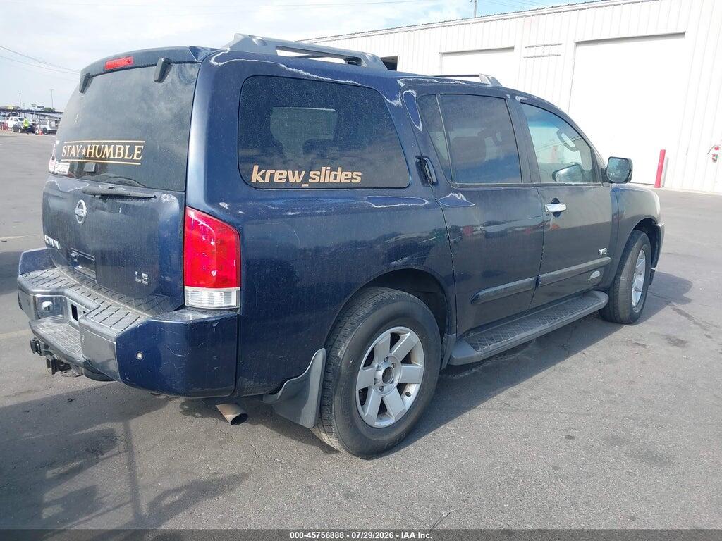 5N1AA08B56N715158 2006 NISSAN ARMADA photo no. 4