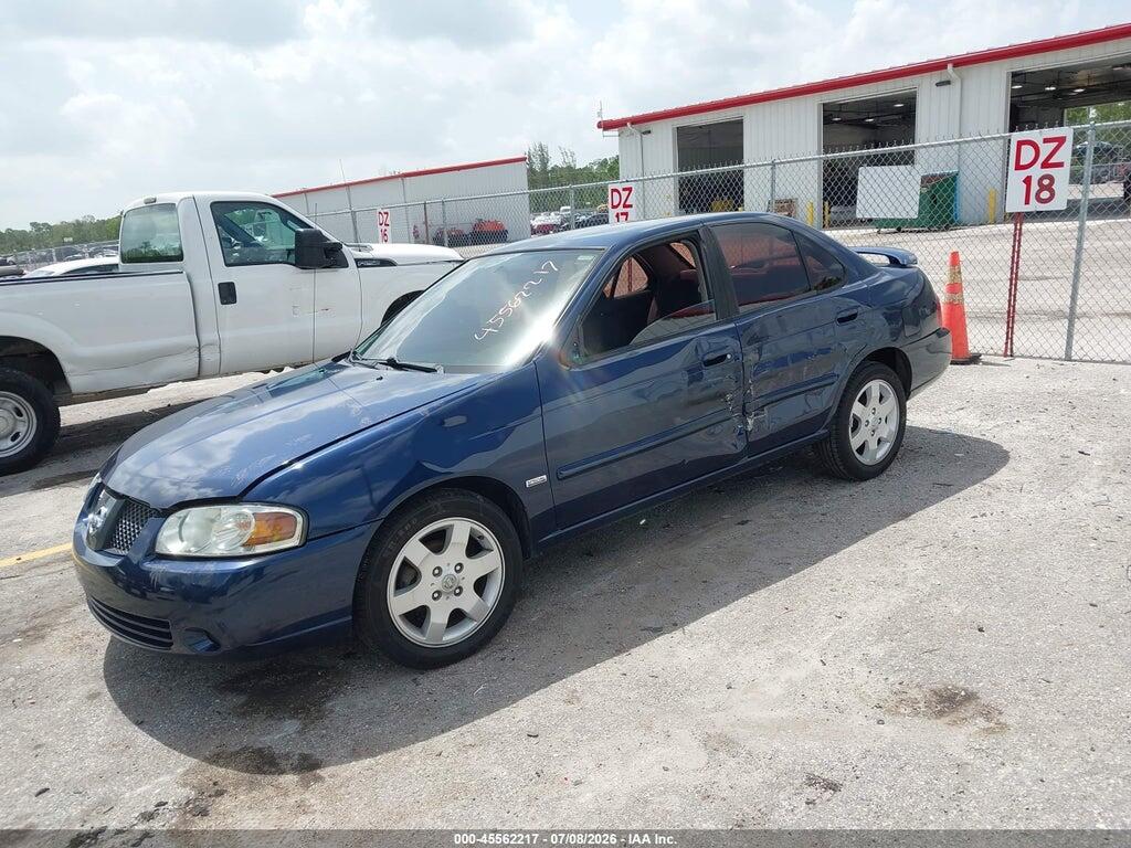 3N1CB51D96L634542 2006 NISSAN SENTRA photo no. 2