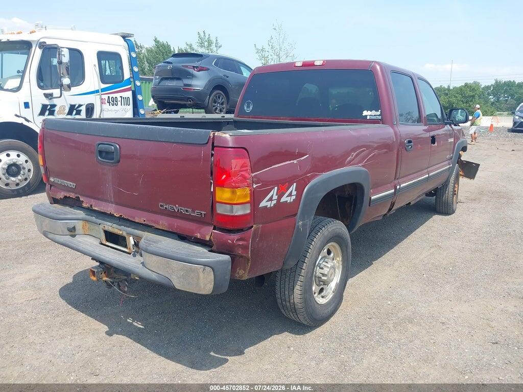 1GCHK23UX2F199260 2002 CHEVROLET SILVERADO 2500HD photo no. 4