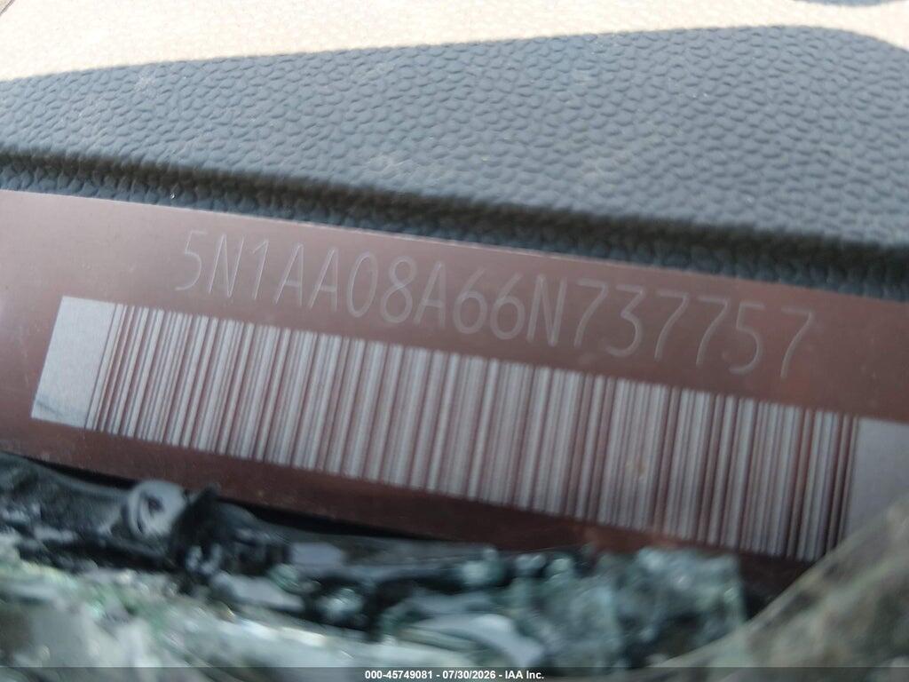 5N1AA08A66N737757 2006 NISSAN ARMADA photo no. 9