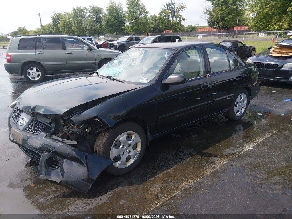 3N1CB51D56L593813 2006 NISSAN SENTRA photo no. 2