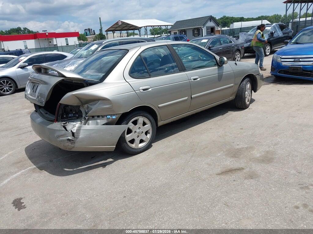 3N1CB51D96L547725 2006 NISSAN SENTRA photo no. 4