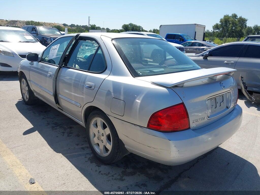 3N1CB51D56L545423 2006 NISSAN SENTRA photo no. 3