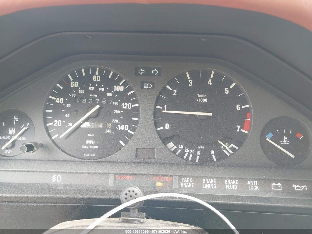 WBAAD2318LED27004 1990 BMW 325 photo no. 7