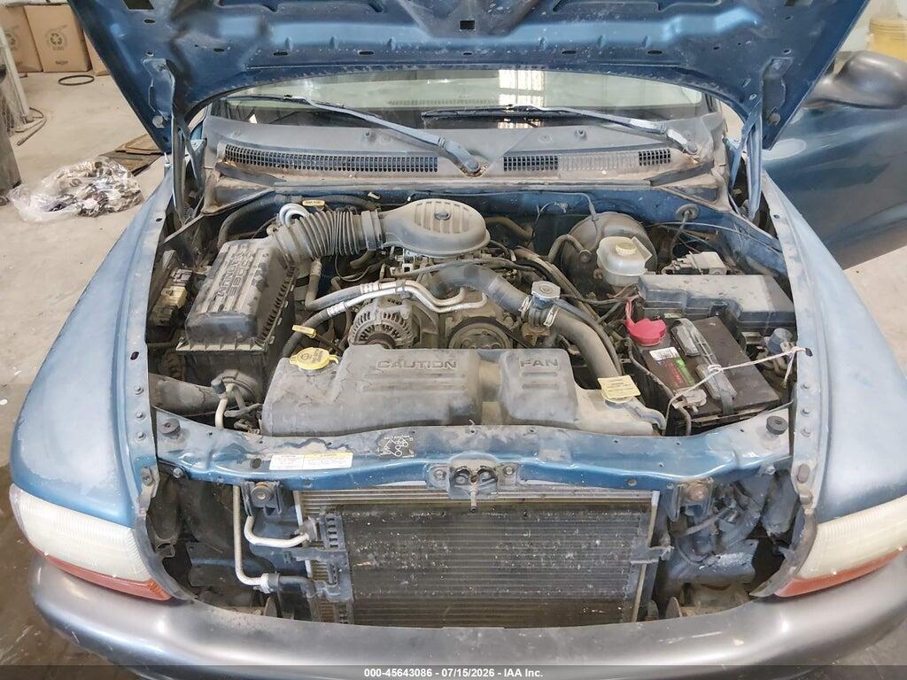 1B7FL16X92S601975 2002 DODGE DAKOTA photo no. 10