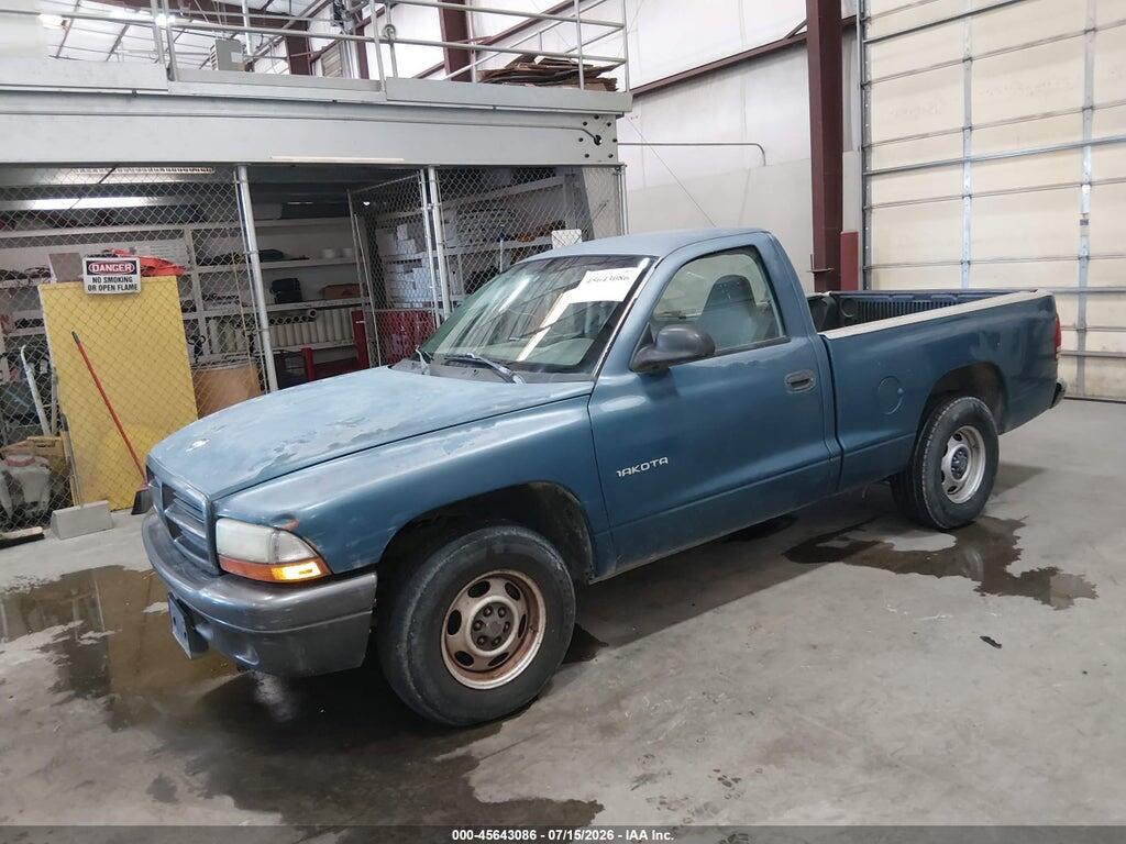 1B7FL16X92S601975 2002 DODGE DAKOTA photo no. 2